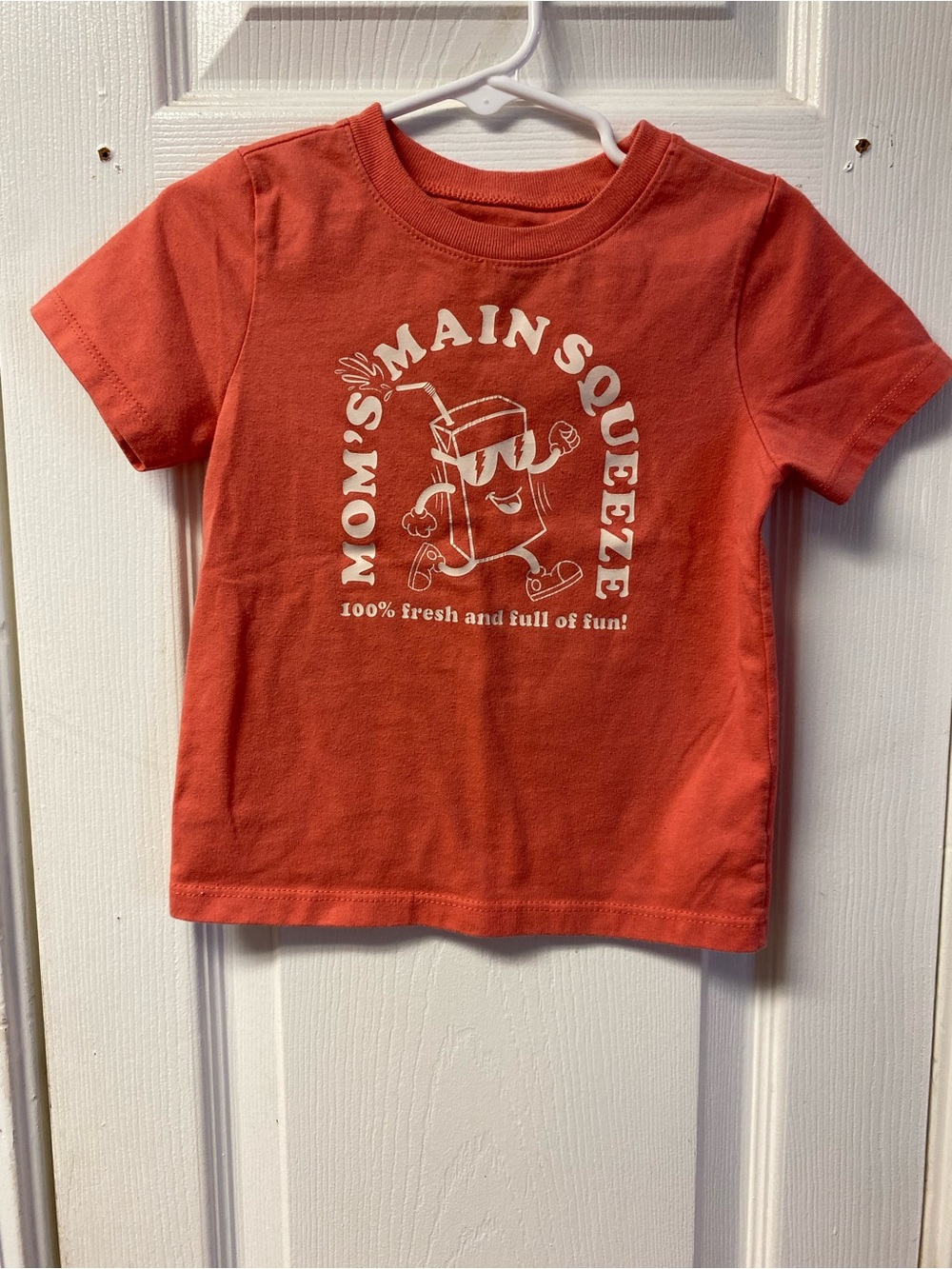 Garanimals Orange Graphic Tee - 'Mom's Main Squeeze'